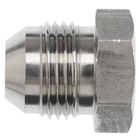Brennan Industries Tube Plug; 1/2 in. Tube Outer Diameter; 3/4 in.-16 TPI Male Pipe; 0.94 in. Length; Steel Material 2408-08